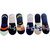 VOICI -No Show Socks for Men 6 Pair of Low Cut Lace with Silicone Invisible Anti-Skid Flat  Liners loafer sockS