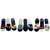 VOICI -No Show Socks for Men 9 Pair of Low Cut Lace with Silicone Invisible Anti-Skid Flat  Liners loafer sockS