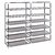 Sarahusainatther Standard Double Dustproof Multicolor Polymer Shoe Rack - DST2712