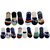 VOICI -No Show Socks for Men 15 Pair of Low Cut Lace with Silicone Invisible Anti-Skid Flat  Liners loafer sockS