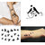 Ordershock Love Birds Combo Men and Women Waterproof Temporary Body Tattoo OS 118+95