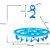 PRODUCTMINE 24 Clips Hanger Laundry Clothesline Hanging Rack for Drying Clothing Plastic Ceiling Cloth Stand Hanger