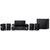 Yamaha YHT-1840 Black 4K Ultra HD 5.1-Channel Home Theater System with Dolby and DTS.