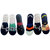 VOICI -No Show Socks for Men 6 Pair of Low Cut Lace Anti-Skid Flat  Liners loafer sockSs