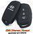 AutoBizarre Silicone Flip Key Cover for Hyundai i20 (igen) Verna/Xcent (Only for Flip Key)