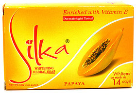 SILKA WHITENING HERBAL SOAP.