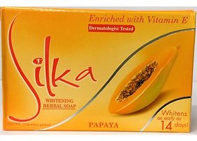 SILKA WHITENING HERBAL SOAP.