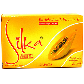 SILKA WHITENING HERBAL SOAP.