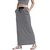 Texco Striped Women Straight White, Black Skirt
