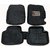 Auto Addict Car 3D Mats Foot mat set of 3 pcs Black Color for Maruti Suzuki Swift Dzire
