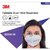 3M 9004IN Anti Virus  Anti Pollution White Respirator Mask (Pack of 50)