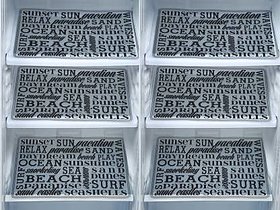 Revexo fridge mat set of 06 pcs