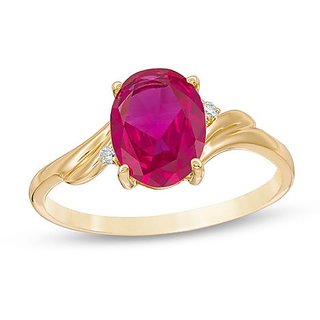 CEYLONMINE Natural  Ruby/ manik ring original & lab certified gemstone ruby (chunni) gold plated ring for unisex