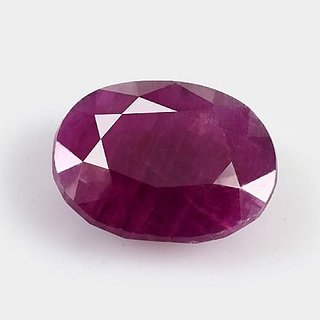 6.5 Ratti Precious & Effective Stone Ruby/Manik Original & Lab Certified Stone For Unisex BY CEYLONMINE