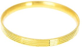 KESAR ZEMS Designer Kada Gold Plated for Men amp Women.