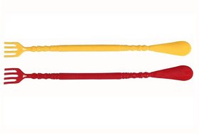 back massager or itching stick set of two