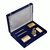 JEWEL FUEL 24K Gold Playing Cards, Gold Bar Paper Weight, Visiting Card Holder, Apple Table Clock and 2 Gold Plated Pen
