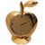 JEWEL FUEL 24K Gold Playing Cards, Gold Bar Paper Weight, Visiting Card Holder, Apple Table Clock and 2 Gold Plated Pen