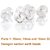 GA Golden - Set of 10  Acrylic Crystal Strings Bead Curtain