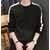 Ruggstar branded t-shirts for men(Black White Baju Patti)