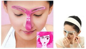 Resin Eyebrow Shaping  Shading  Stencil Make Up Tool (Set of 1)