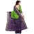 SVB Sarees Multicolour Art Silk Printed Bandhani Saree