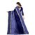 Sharda Creation Blue Polycotton Saree
