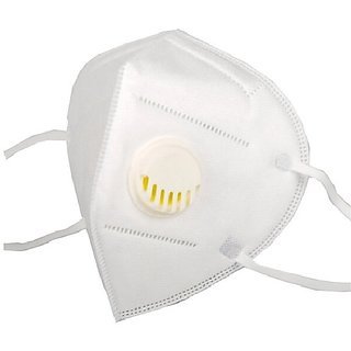 KN95  Mask With Valve Anti Pollution Dust & Virus Protection Face Mask For Women & Men   