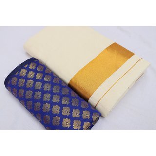 kerala kasavu saree.