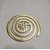Shubh Sanket Vastu Brass Helix with Beejmantra 6 inches.