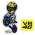 GeeTee Designs Valentino Rossi Racing sticker