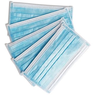 Nose mask 2 ply disposable mouth masks 5 pcs anti pollution dust mask   