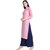 Saadhvi Light Pink Slub Cotton Embroidered Stitched Kurta With Palazzo
