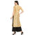 Saadhvi Golden Silk Embellished Stitched Kurta With Palazzo