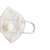 Set Of 1 White N 95 6 layered certified Reusable Face Mask with Nose Pin