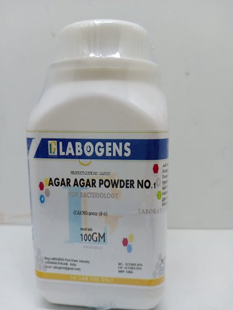 Buy LABOGENS AGAR AGAR POWDER 100GM Online - Get 36% Off