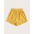 Vivient Women Yellow Striped Short