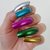 Metalic Look Mirror Effect Nail Polish  Random Color Mirror Effect Metallic Pack of 6 9 mL