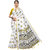 Eka Lifestyle Women's Linen Yellow Printed Saree