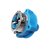 PBROS 1 Pieces Water Tap Adapter Connector for Fully Automatic Washing Machine Inlet Hose Pipe Tube (Blue)