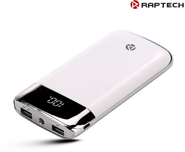 Buy Raptech RT-01 10000mAh Power Bank Charger Fast Battery Power Bank ...