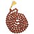 Rudraksha 5 Mukhi with Kanti Mala (10 mm).