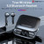 Raptech BE36 Bluetooth 5.0 Touch Control Auto Pairing Charging Box TWS Wireless Mini Earbuds for Smartphones Black