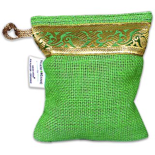 Vaayu Organic Air Purifying Bag 80g Green Color Car Air Purifier Air Freshener