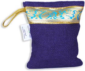 Vaayu Organic Air Purifying Bag 80g Teal Color Car Air Purifier Air Freshener