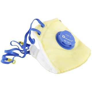 Durasafe DS150V FFP1 Face Mask With Valve ISI Marked Yellow - Pack of 10