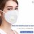 KN95 Air Exim Face Mask With Respirator Reusable, Washable Anti Dust Bacterial Premium Quality Mask - Pack of 5