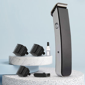 Stylopunk  Men's Black Rechargeable Cordless Ns-216 Trimmer Shaving Machine Clipper.