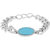MissMister Stainless Steel Firoza Salman Bracelet Fashion Men
