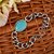 MissMister Stainless Steel Firoza Salman Bracelet Fashion Men